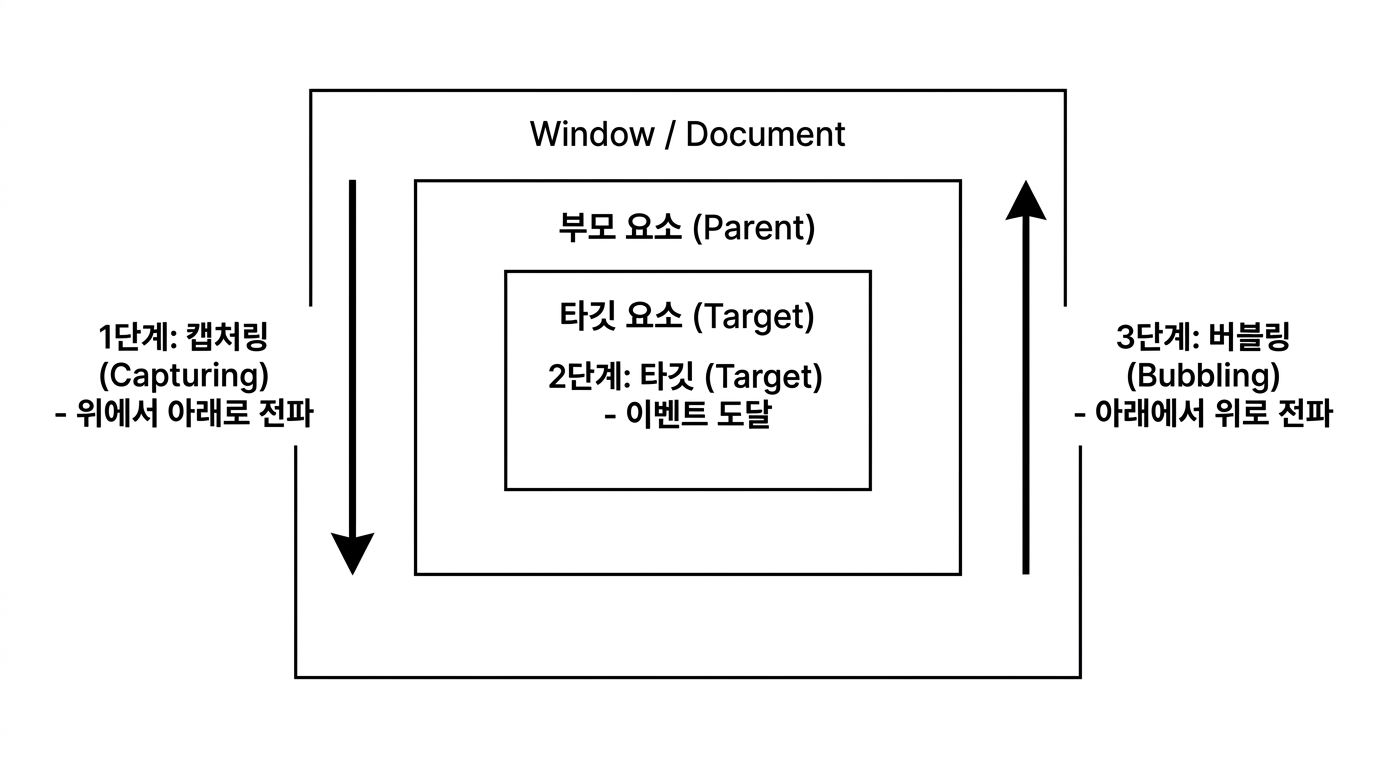 DOM 트리의 캡처링과 버블링 경로